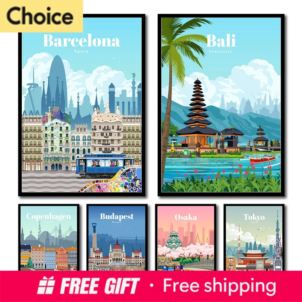 Resin Art Bali - Amsterdam Tokyo London Iceland Bali Vancouver