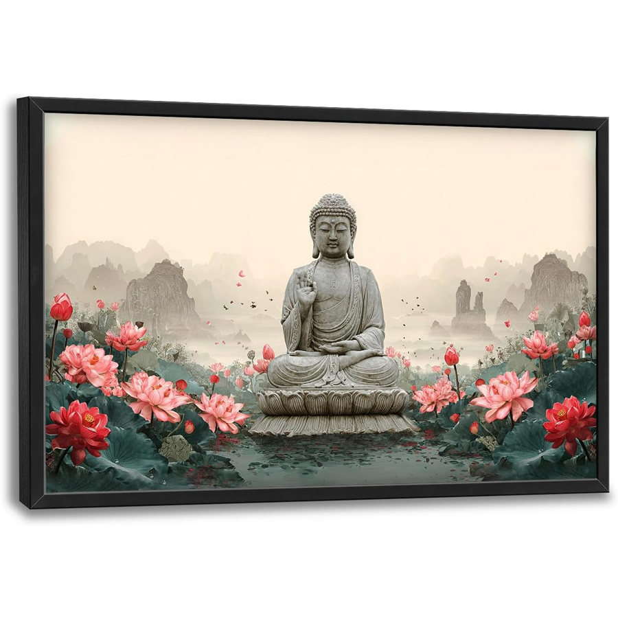 Resin Art Studio - Large Buddha statue 5D mosaic Zen