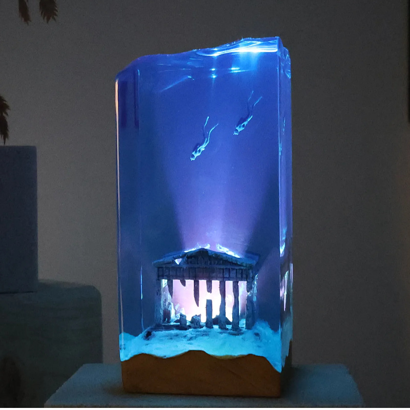 Resin Art Table Top - NEW Marine Art Home Decorations Handicrafts