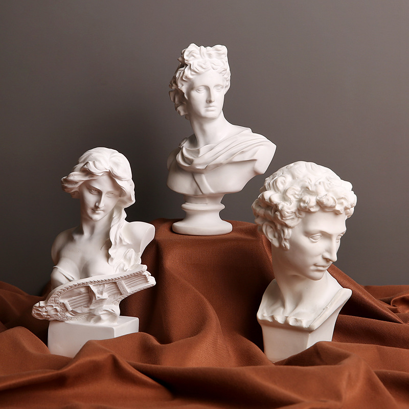 Resin Art Studio - Miniature Figurines Nordic Greek Figure Sculptures
