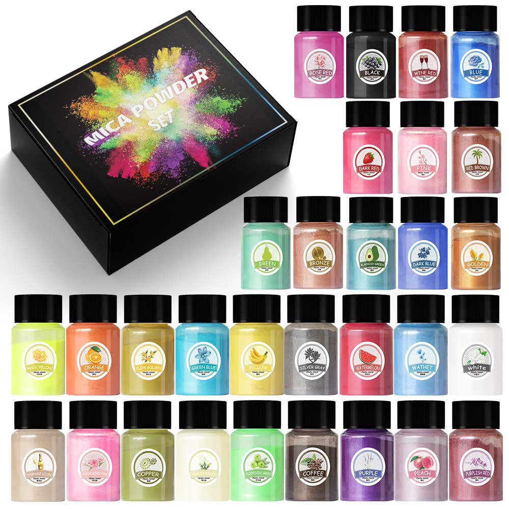 Resin Art Essentials - 10ml Pearl Powder Epoxy Resin Pigment