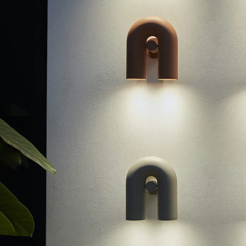 Resin Art Studio - U-Shaped Rotatable LED Wall Light Living