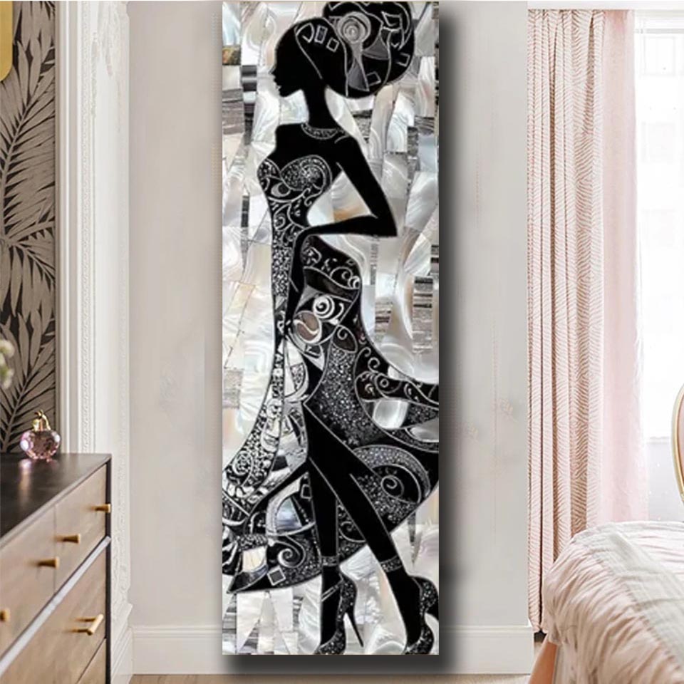 Resin Art All - Vibrant black African women dancing Diy