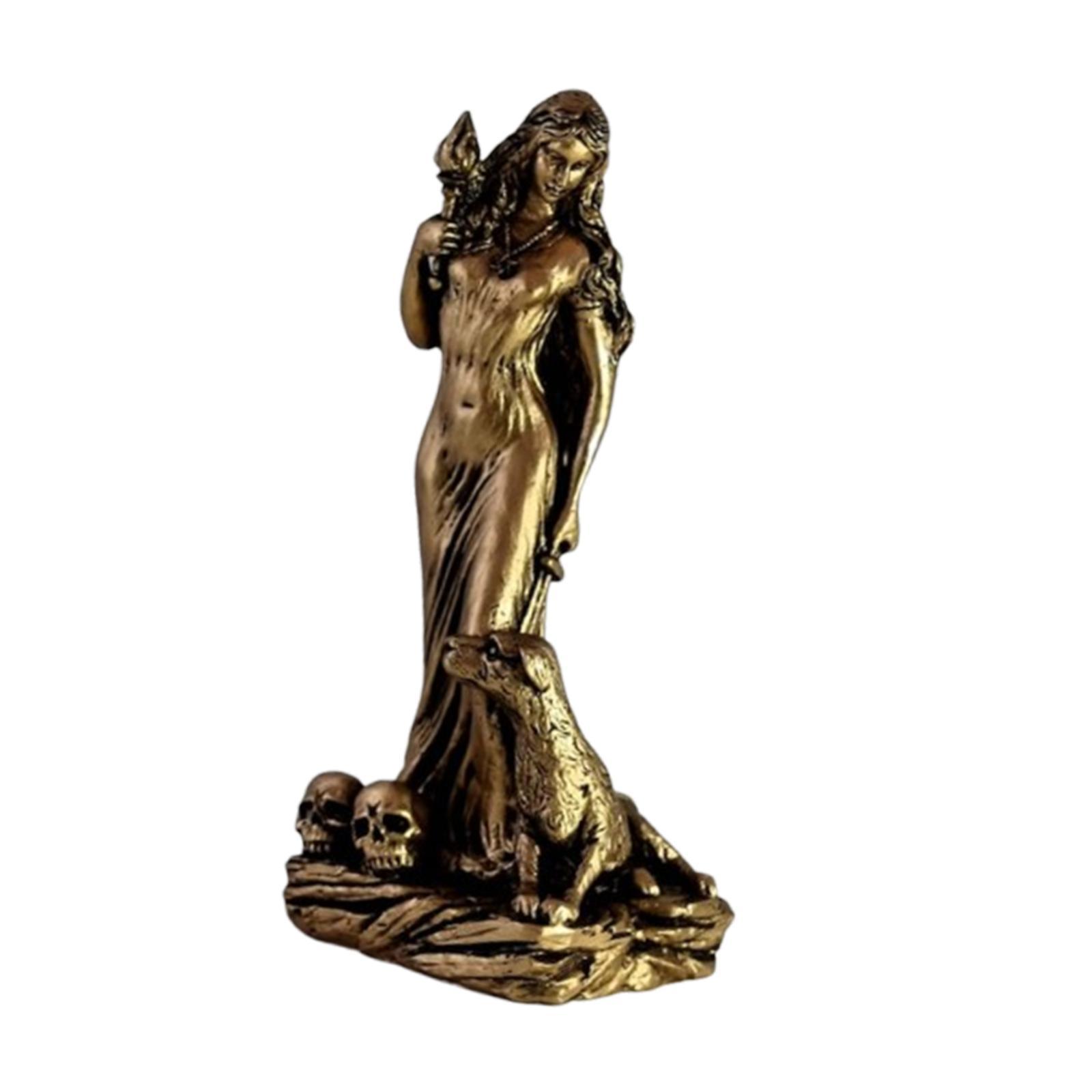 Resin Art Table Top - Goddess Statue Sculpture Resin Artwork Art