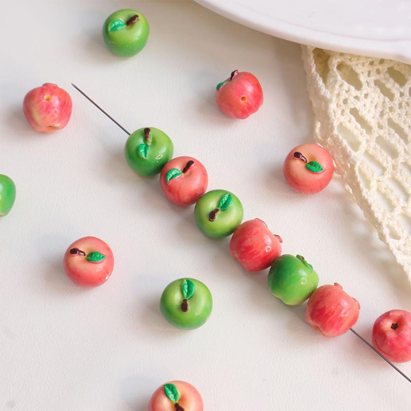 Resin Art Necklace - 5/10Pcs Art Supplies Lovely Simulation 3D
