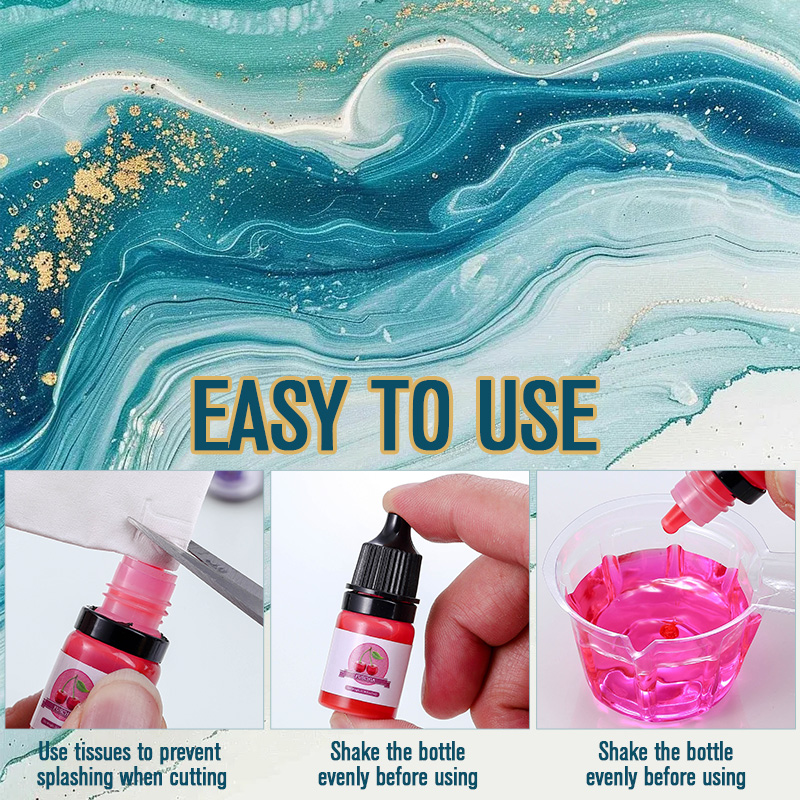 Epoxy Resin Color Pigment 24 V - Resin Art Letters review and price