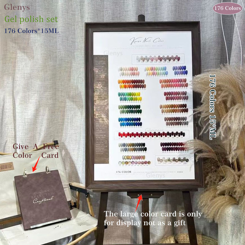 Glenys 176 Color nail polish G - Resin Art All review and price