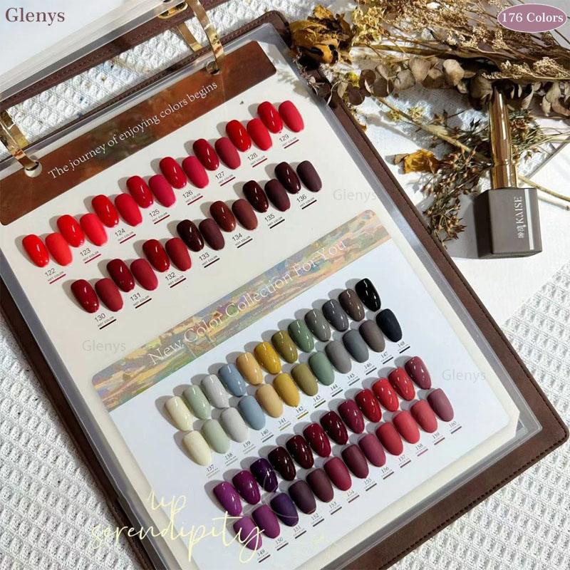 Glenys 176 Color nail polish G - Resin Art All review and price