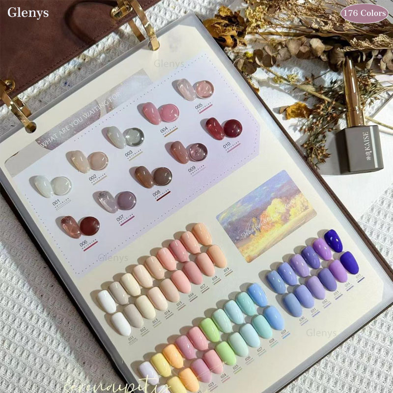 Glenys 176 Color nail polish G - Resin Art All review and price