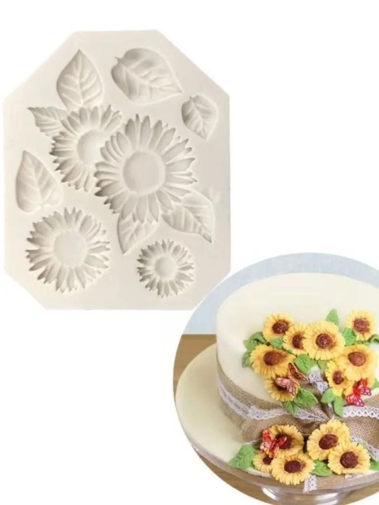 3D Sunflower Candle Mold Silic - Resin Art Clay review and price