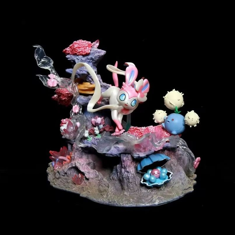 Gk Figure Sylveon Shroomish Cl - Resin Art Things review and price