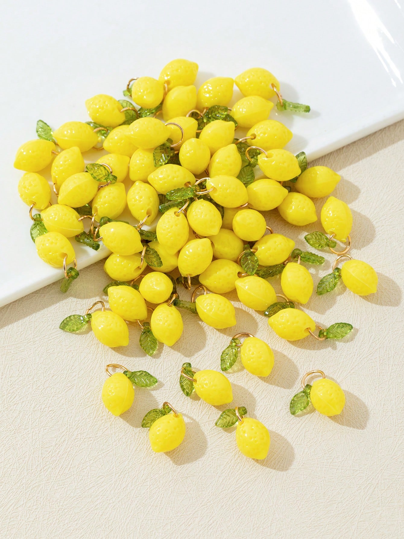 10Pcs 3D Lemon Resin Charms Pe - Resin Art Things review and price