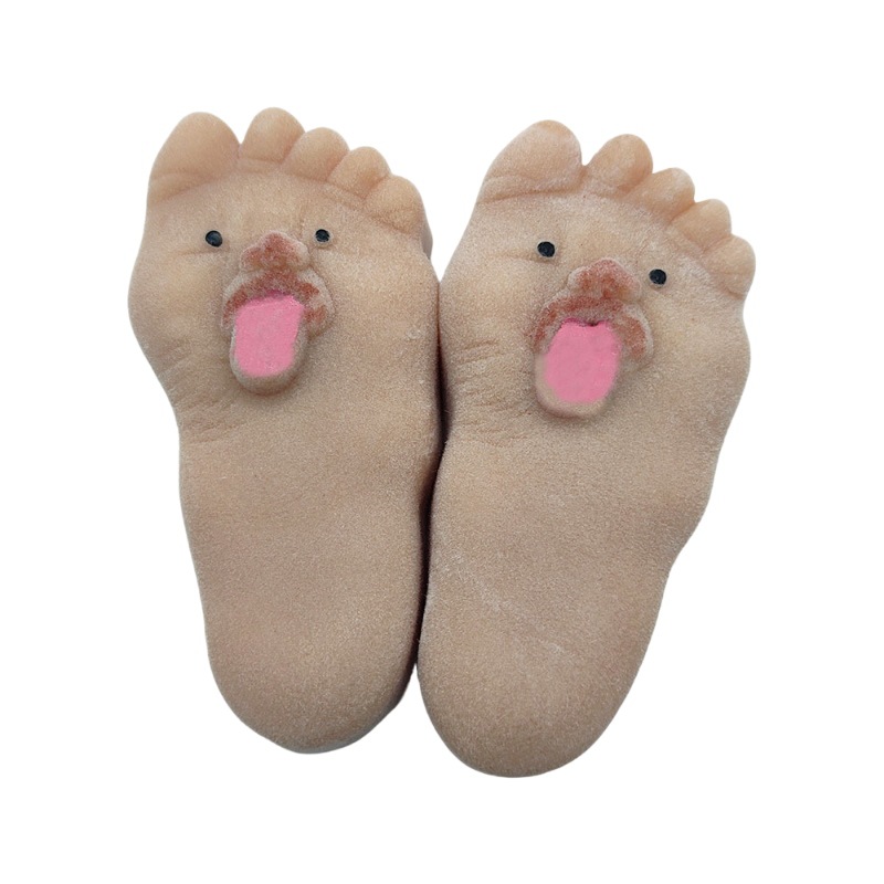 Whimsical Tongue Out Foot Resi - Resin Art Table Top review and price