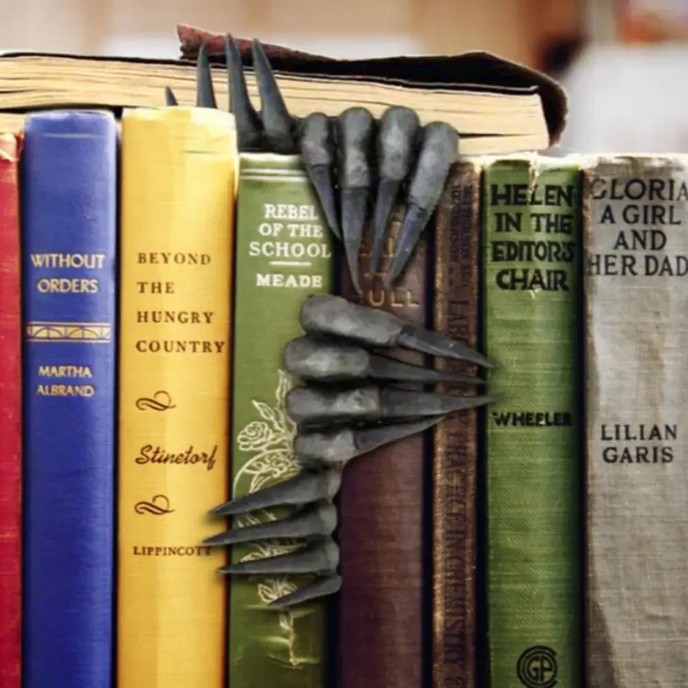 Thriller Devil's Hand Bookmark - Resin Art Bookmark review and price