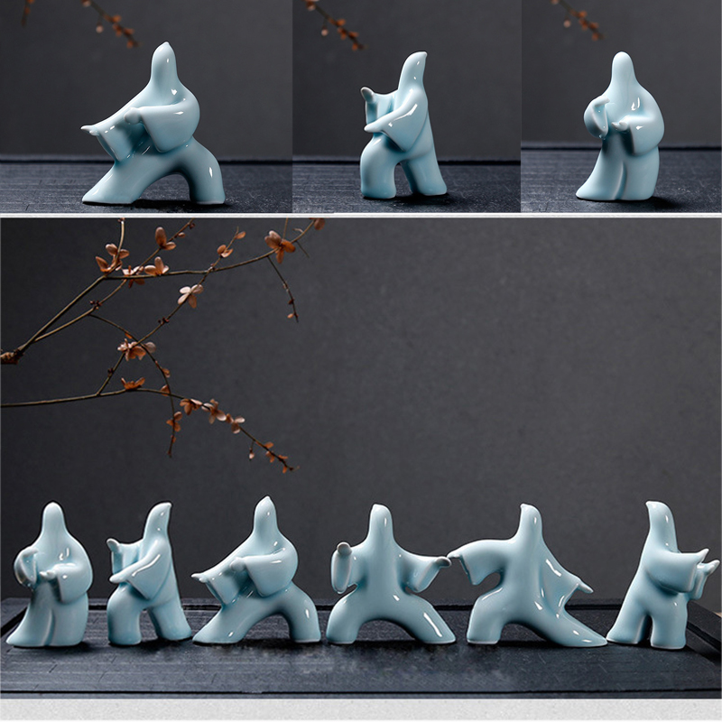 Abstract Art Ceramic Kungfu Po - Resin Art Studio review and price