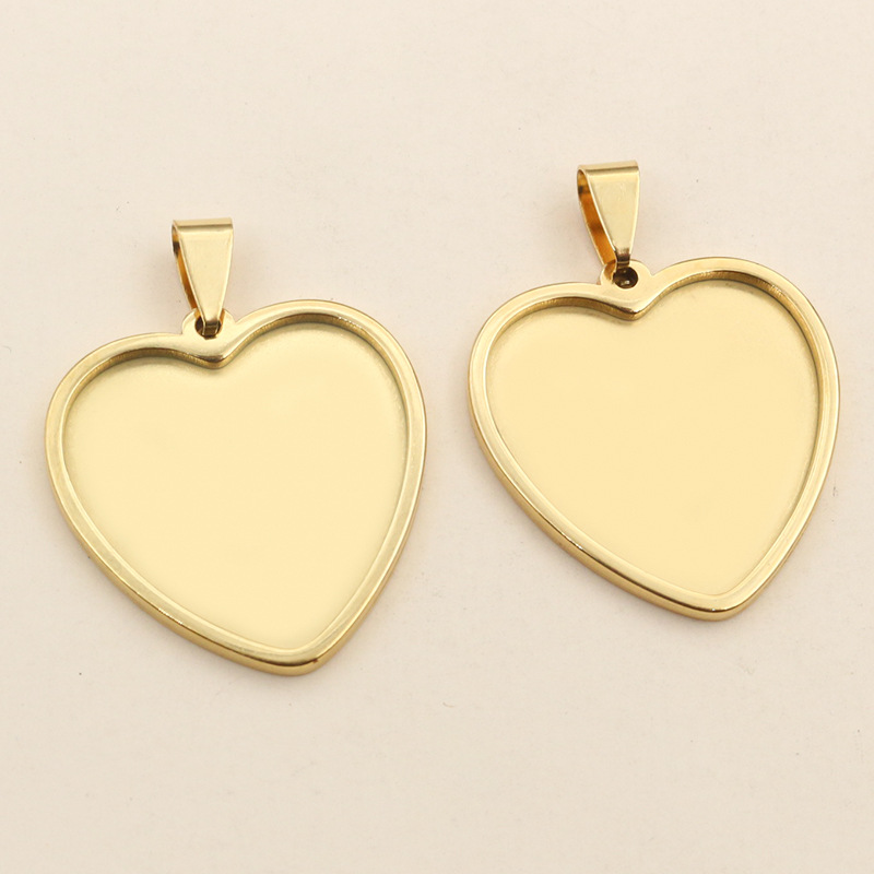 5Pcs Stainless Steel Heart Bla - Resin Art Necklace review and price