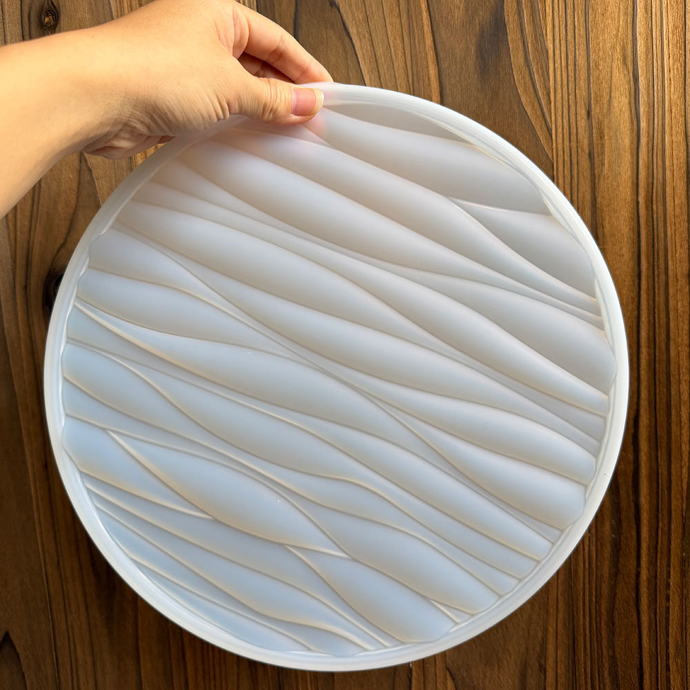 Large Round Tray Silicone Mold - Resin Art Letters review and price