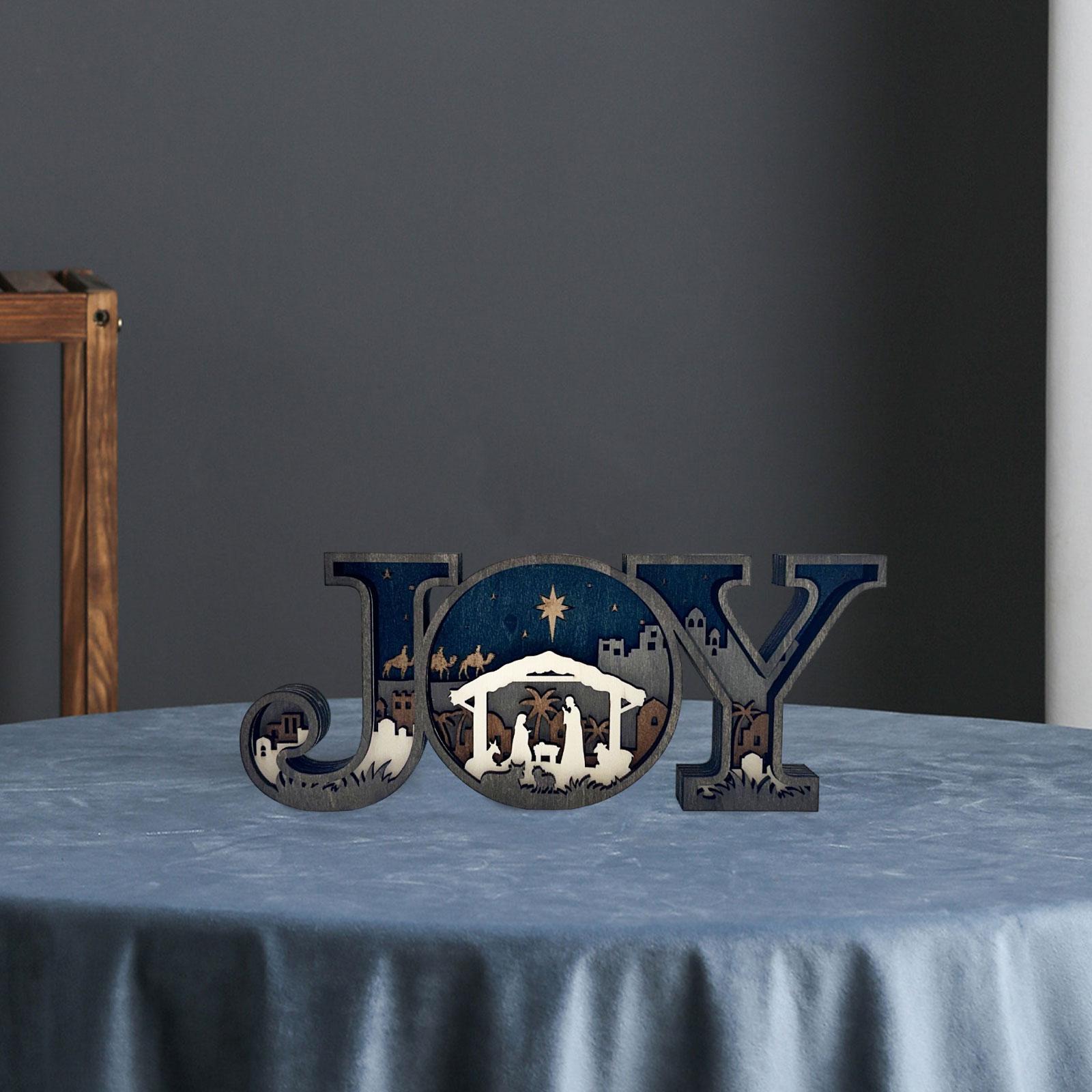 Christmas Nativity Figurine Ar - Resin Art Table Top review and price