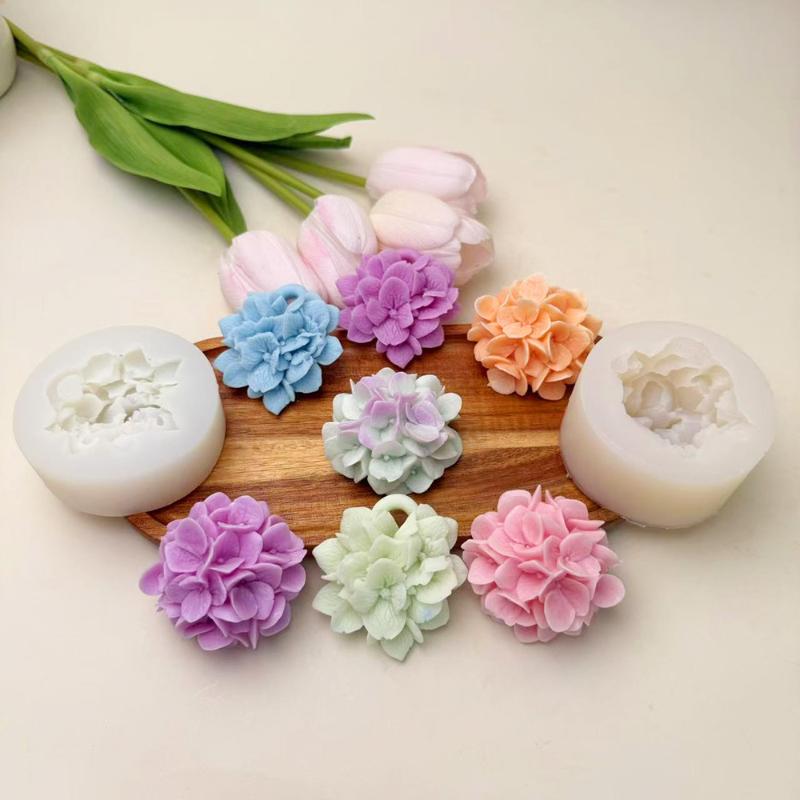 ●Hydrangea Flower Silicone Mol - Resin Art Clay review and price