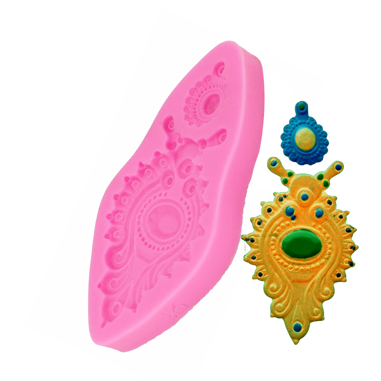 Gem Polymer Clay Mold DIY Make - Resin Art Clay review and price