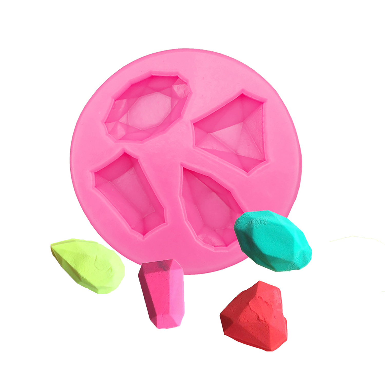 Gem Polymer Clay Mold DIY Make - Resin Art Clay review and price