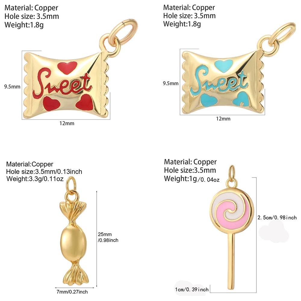 Bohemian Candy Lollipop Charm  - Resin Art Necklace review and price
