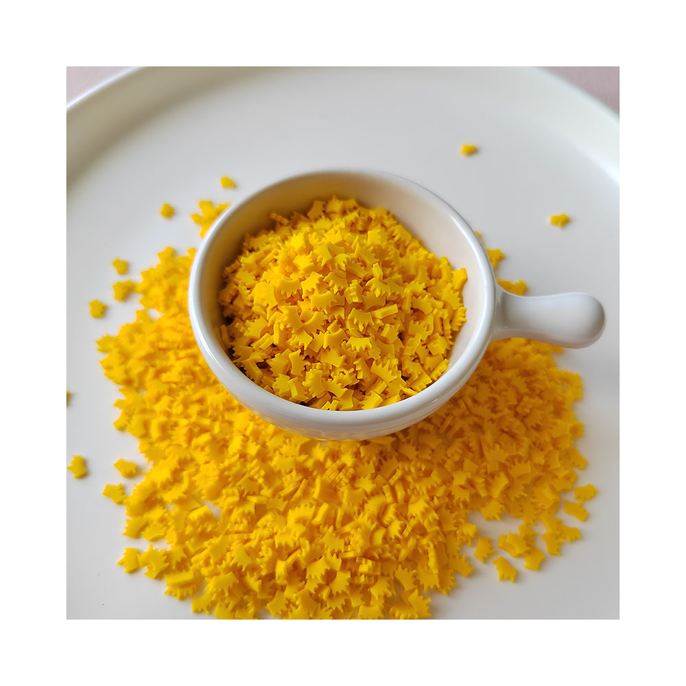 Yellow Crown Slices Polymer Ho - Resin Art Clay review and price