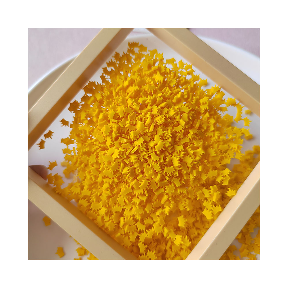 Yellow Crown Slices Polymer Ho - Resin Art Clay review and price