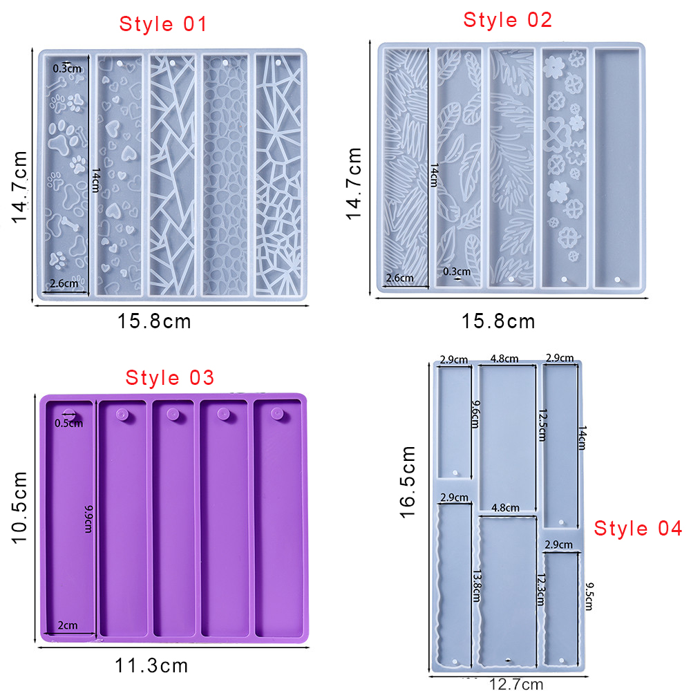 DIY Crystal Epoxy Resin Mold L - Resin Art Bookmark review and price