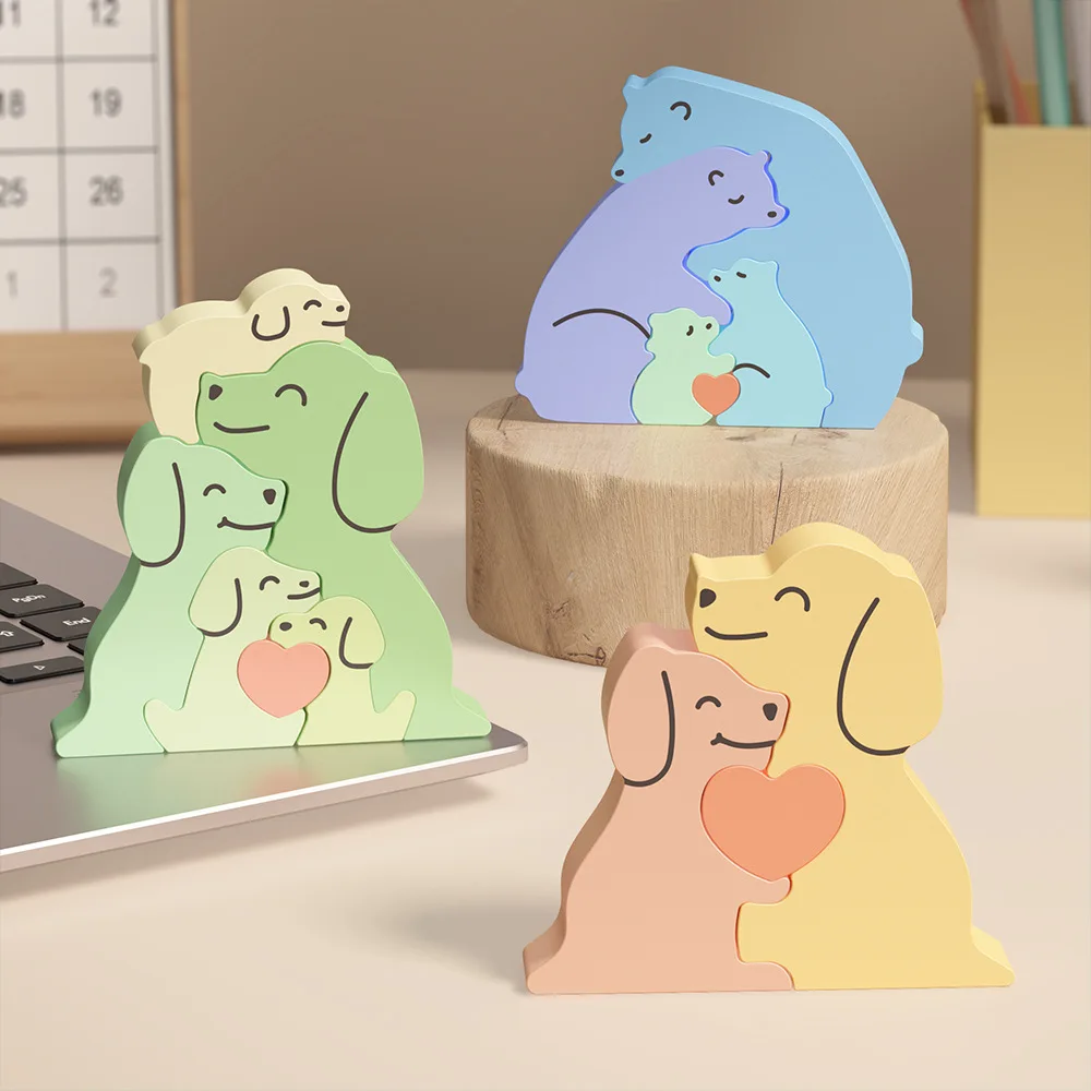 Animals Family Love Hug Silico - Resin Art Clay review and price