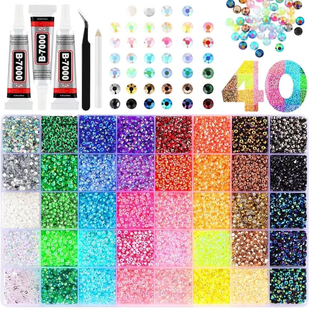 Multicolor Resin Rhinestone Ki - Resin Art Things review and price