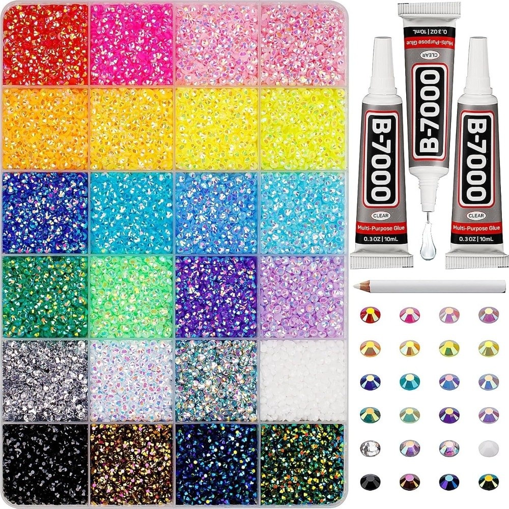 Multicolor Resin Rhinestone Ki - Resin Art Things review and price
