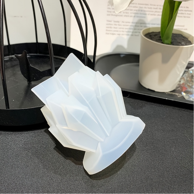 1pcCrystal Cluster Decorative  - Resin Art Mold review and price