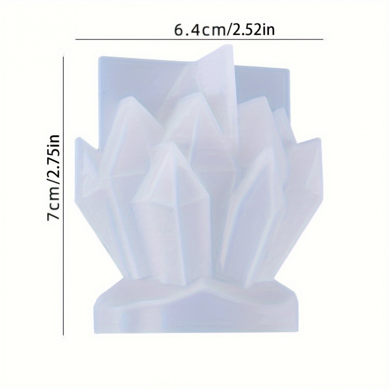 1pcCrystal Cluster Decorative  - Resin Art Mold review and price