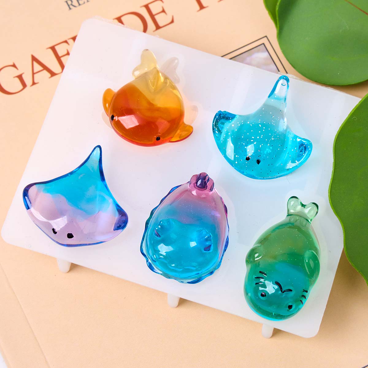3D Healing Kawaii Manta Ray Wh - Resin Art Mold review and price