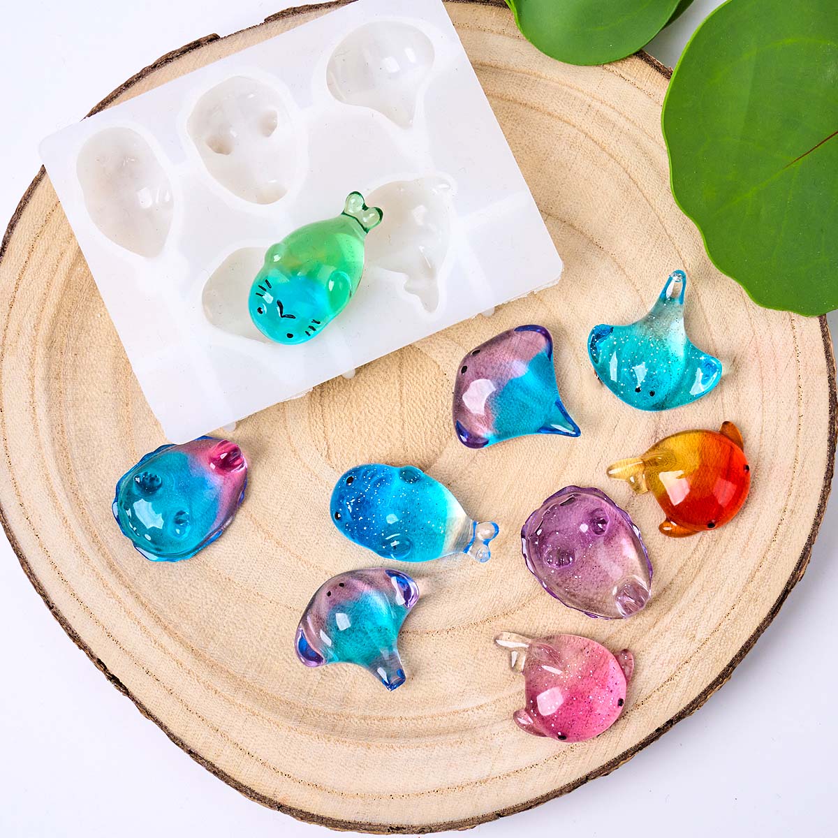 3D Healing Kawaii Manta Ray Wh - Resin Art Mold review and price
