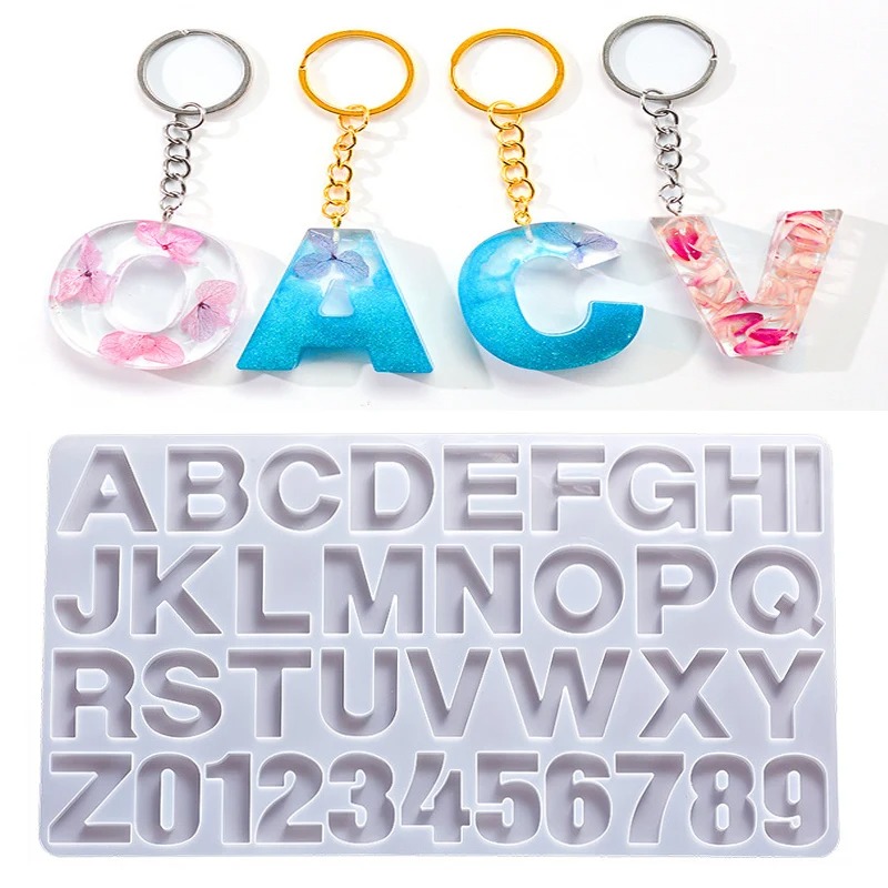 Alphabet Epoxy Resin Silicone  - Resin Art Letters review and price