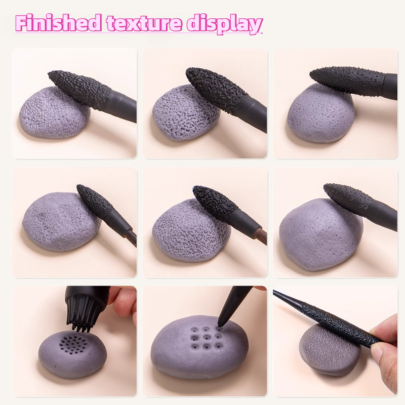 9pcs Clay Sculpture Texture St - Resin Art Clay review and price