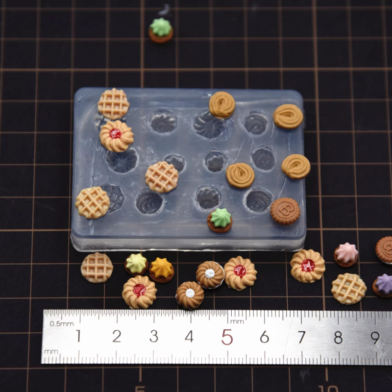 Mini Biscuit Bread Silicone Mo - Resin Art Clay review and price