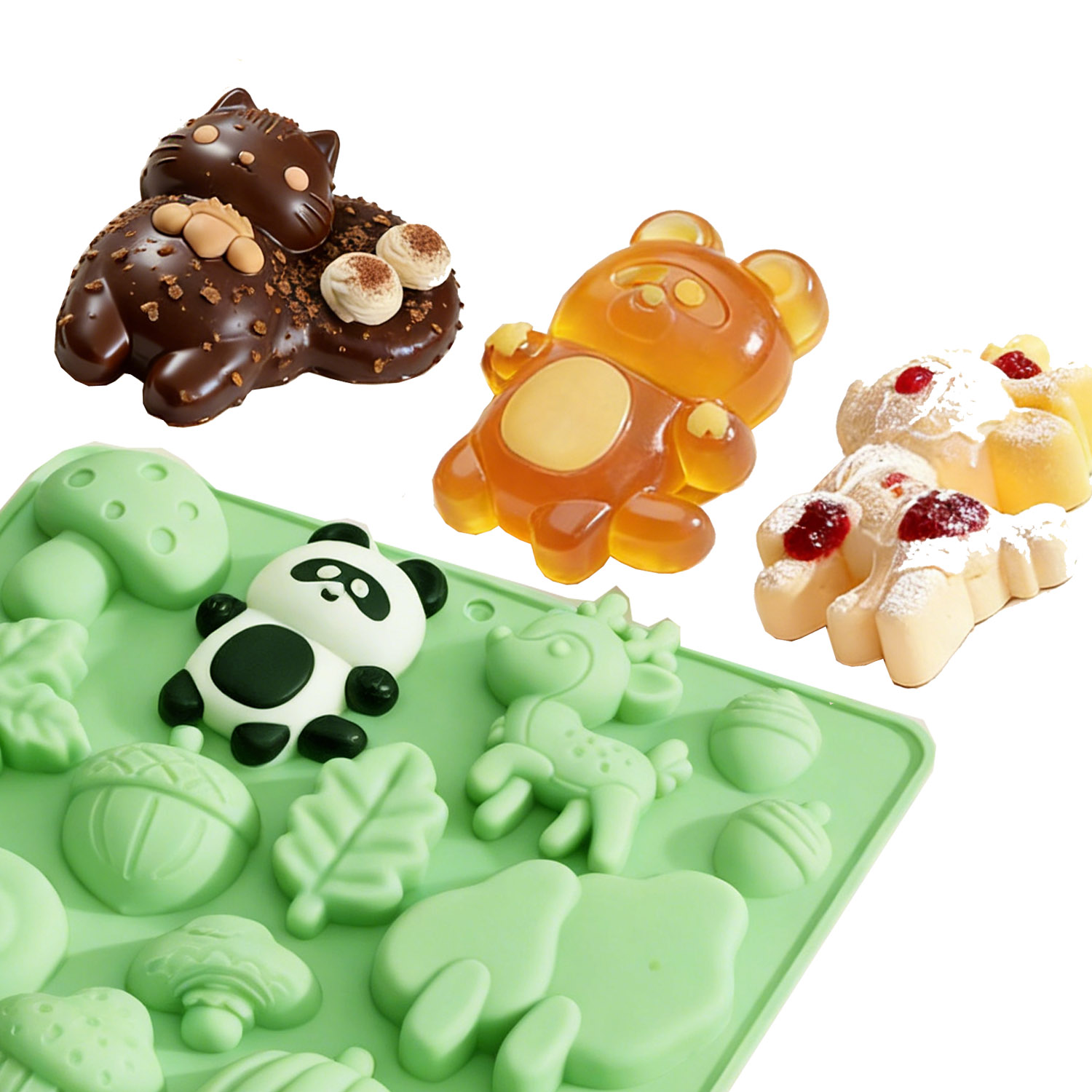 1 Silicone Cake Mold in the Sh - Resin Art Things review and price