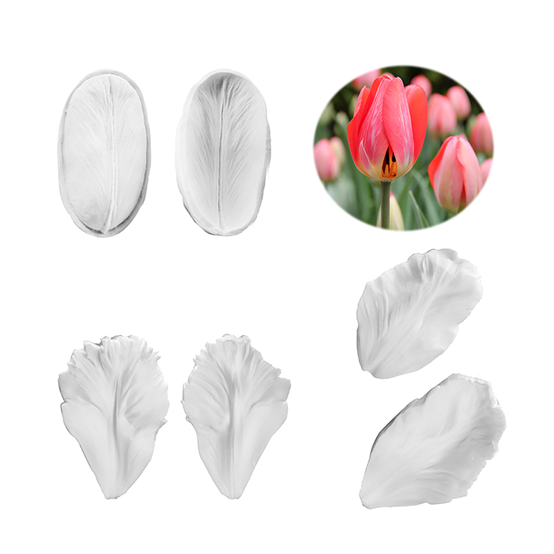 HOT! 2Pcs Tulip Petal Silicone - Resin Art Clay review and price