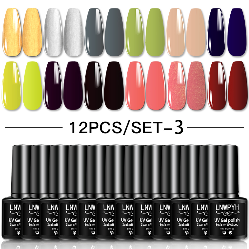 12/4Pc Nail Gel Polish Set DIY - Resin Art All review and price