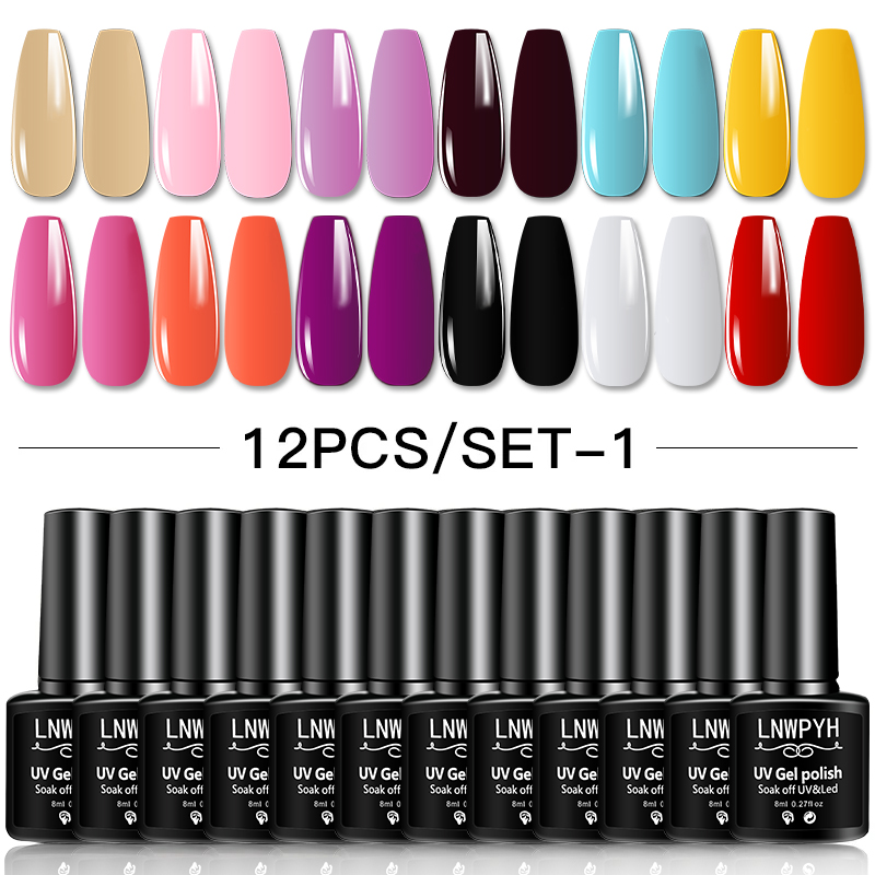 12/4Pc Nail Gel Polish Set DIY - Resin Art All review and price