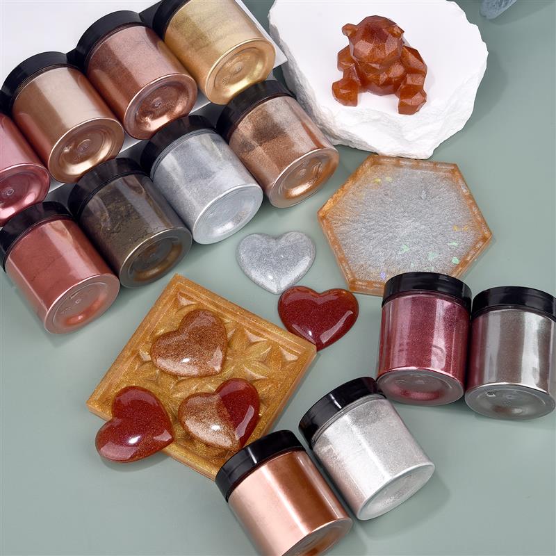 50g Shimmer Metallic Gold Silv - Resin Art Essentials review and price