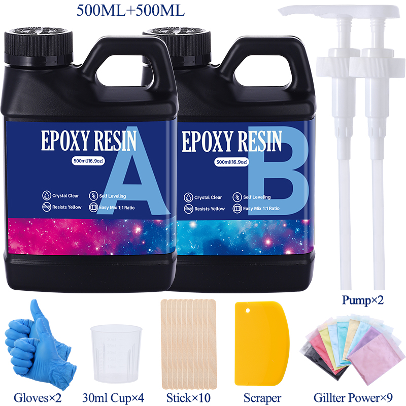Fast Curing 1:1 Crystal Clear  - Resin Art Table Top review and price