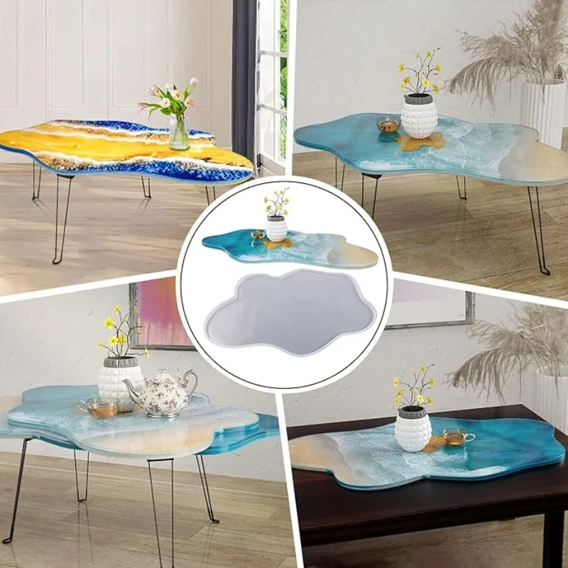 Large Resin Table Mold 24 inch - Resin Art Mold review and price