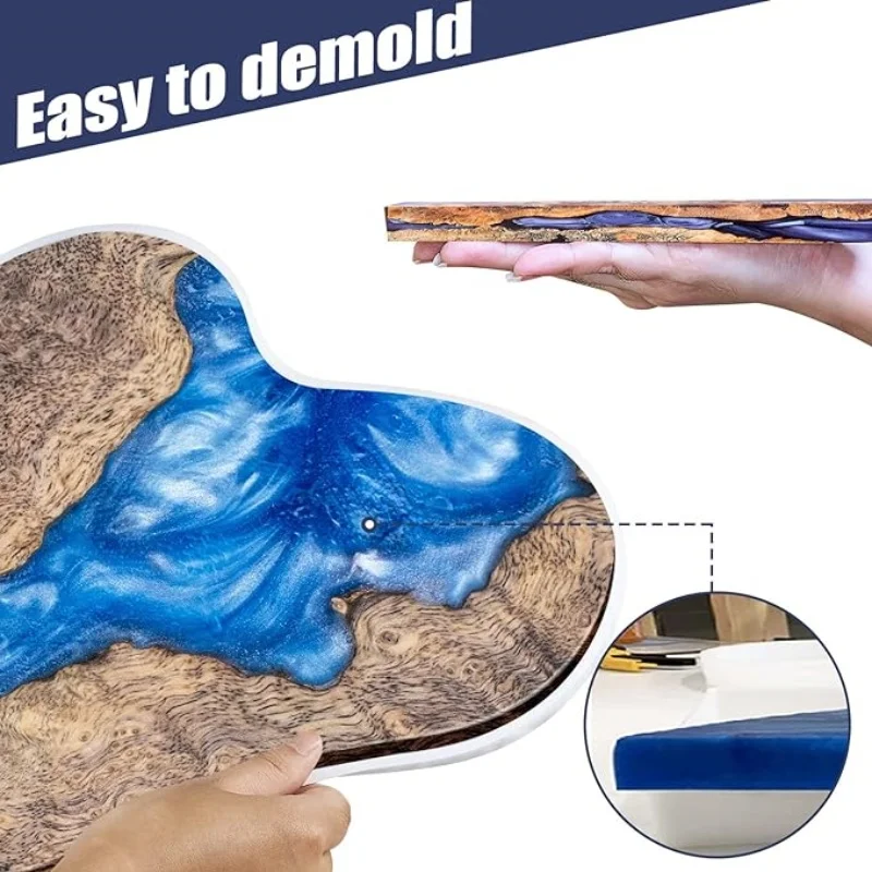 Large Resin Table Mold 24 inch - Resin Art Mold review and price