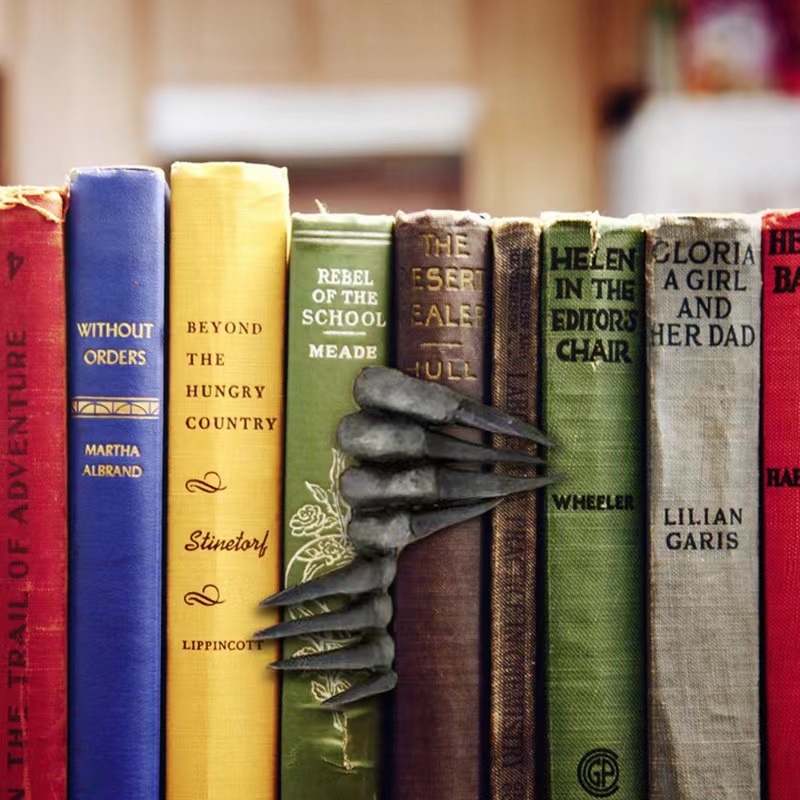Gothic Devil Claw Bookmark Res - Resin Art Bookmark review and price