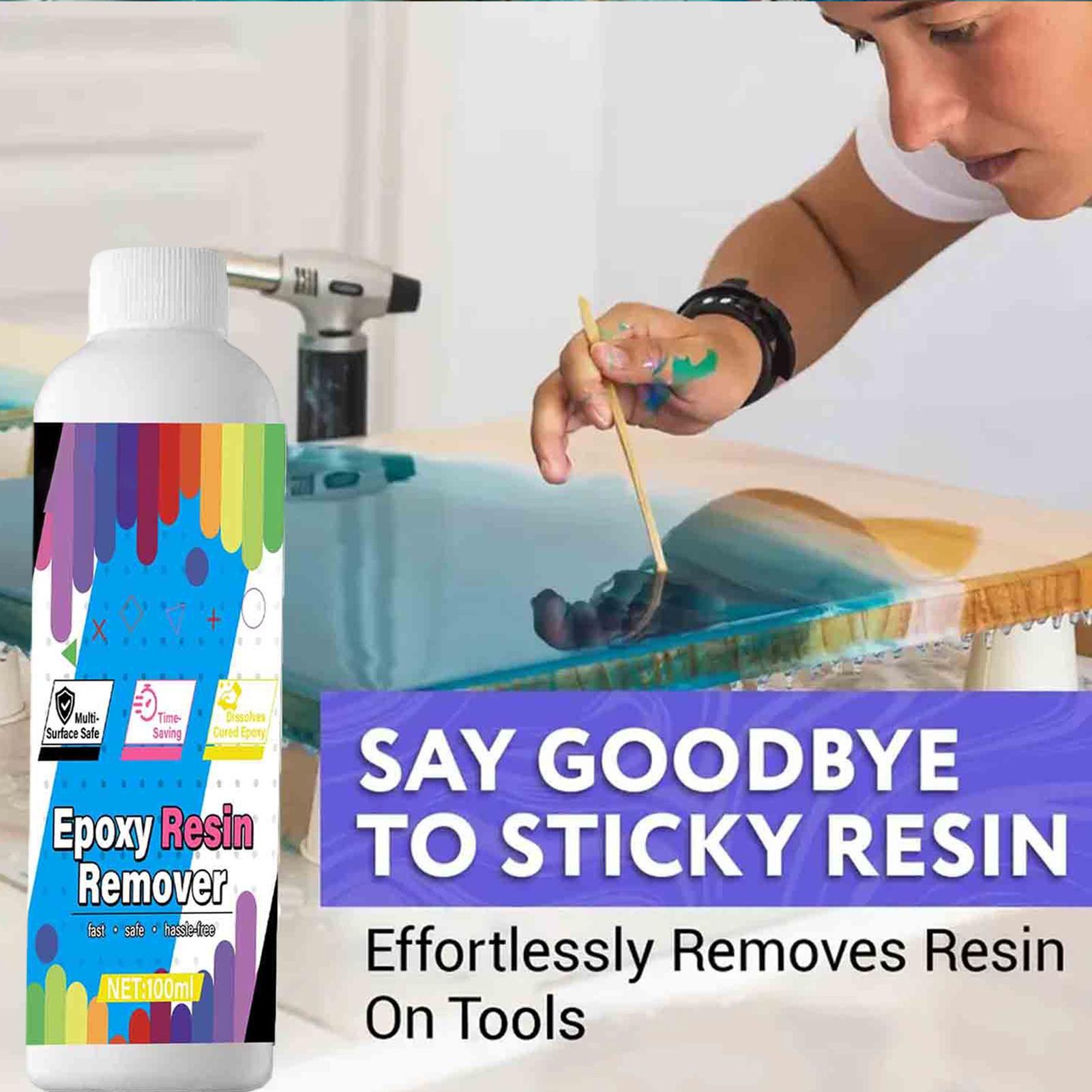 Resin Remover Gel 100ml Epoxy  - Resin Art Studio review and price