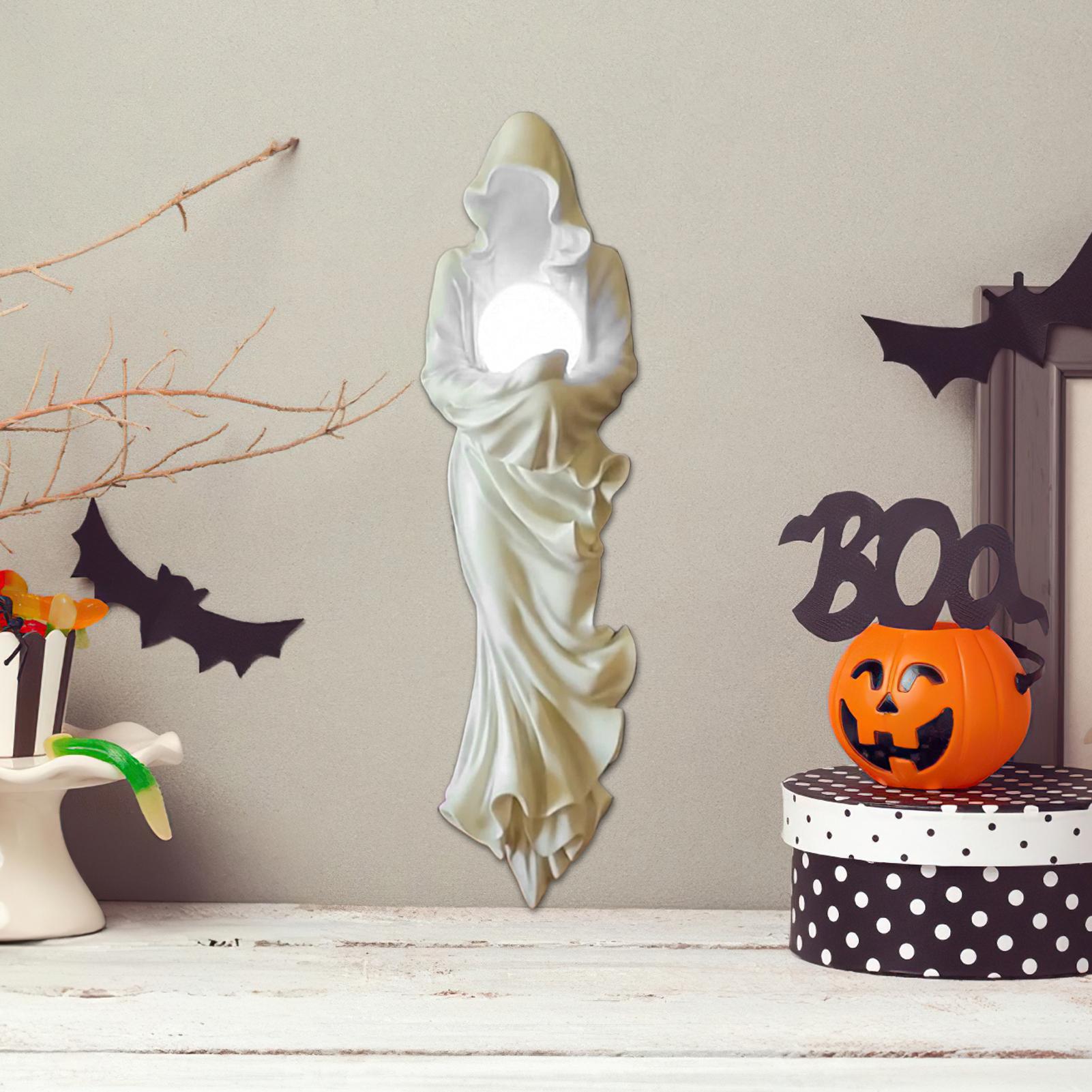 Ghost Figurine Halloween Huggi - Resin Art Table Top review and price